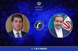 I.R. Iran, Ministry of Foreign Affairs- Iraqi Kurdistan president Iran FM hold phone conversation