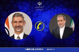 I.R. Iran, Ministry of Foreign Affairs- Iranian Indian FMs discuss riots in Iran slam meddlesome US policies